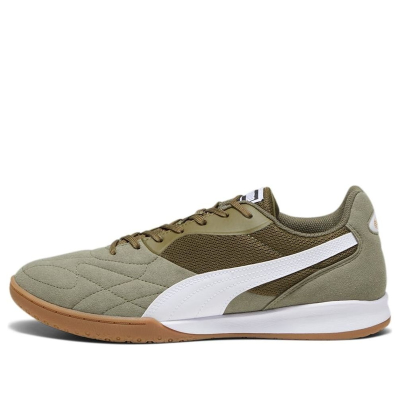 PUMA King Top IT 'Olive Drab Puma White Puma Gold' 107349-03 - 1
