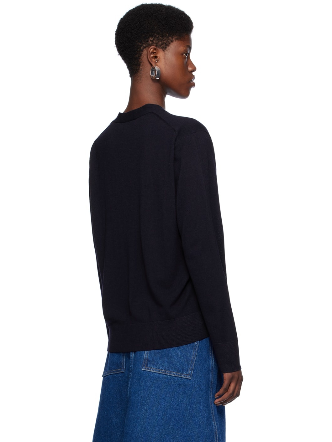 Navy Kosumo Cardigan - 3