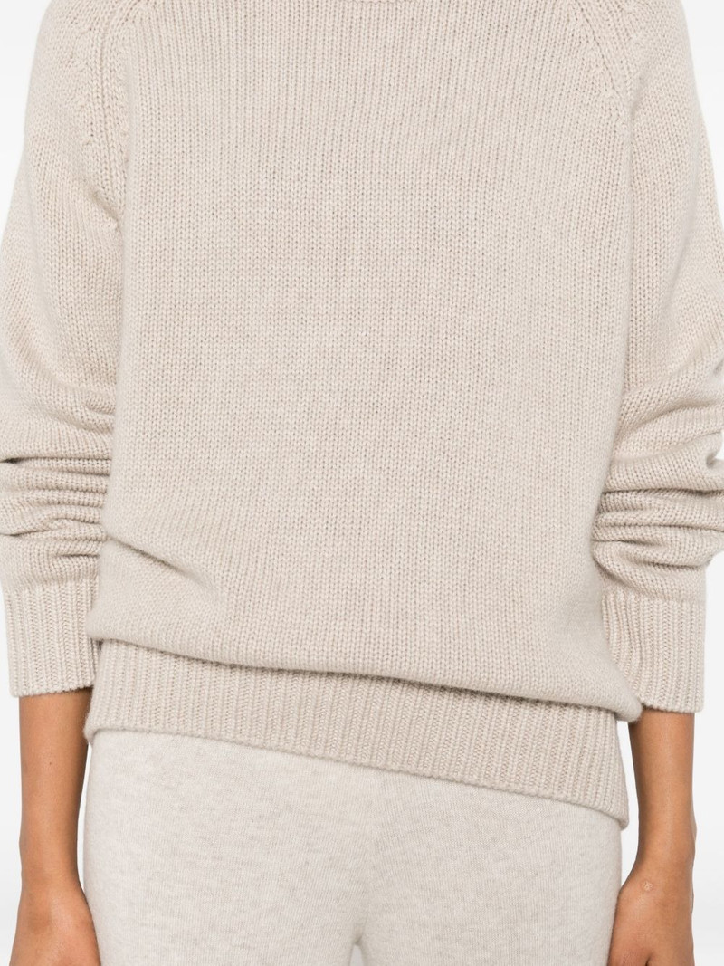 raglan-sleeve cashmere sweater 5