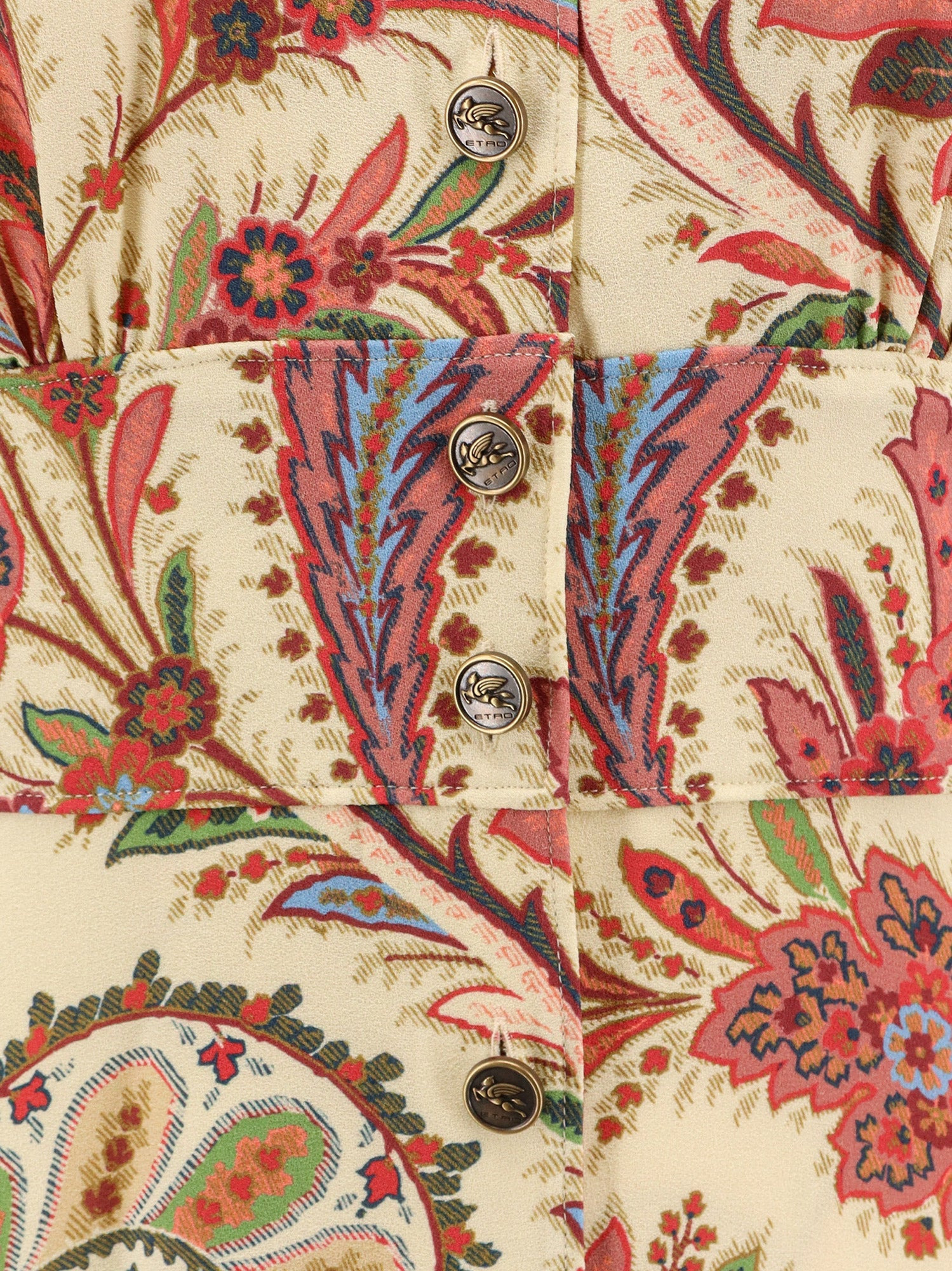 Multicolor Viscose Chemisier/Dress - 5
