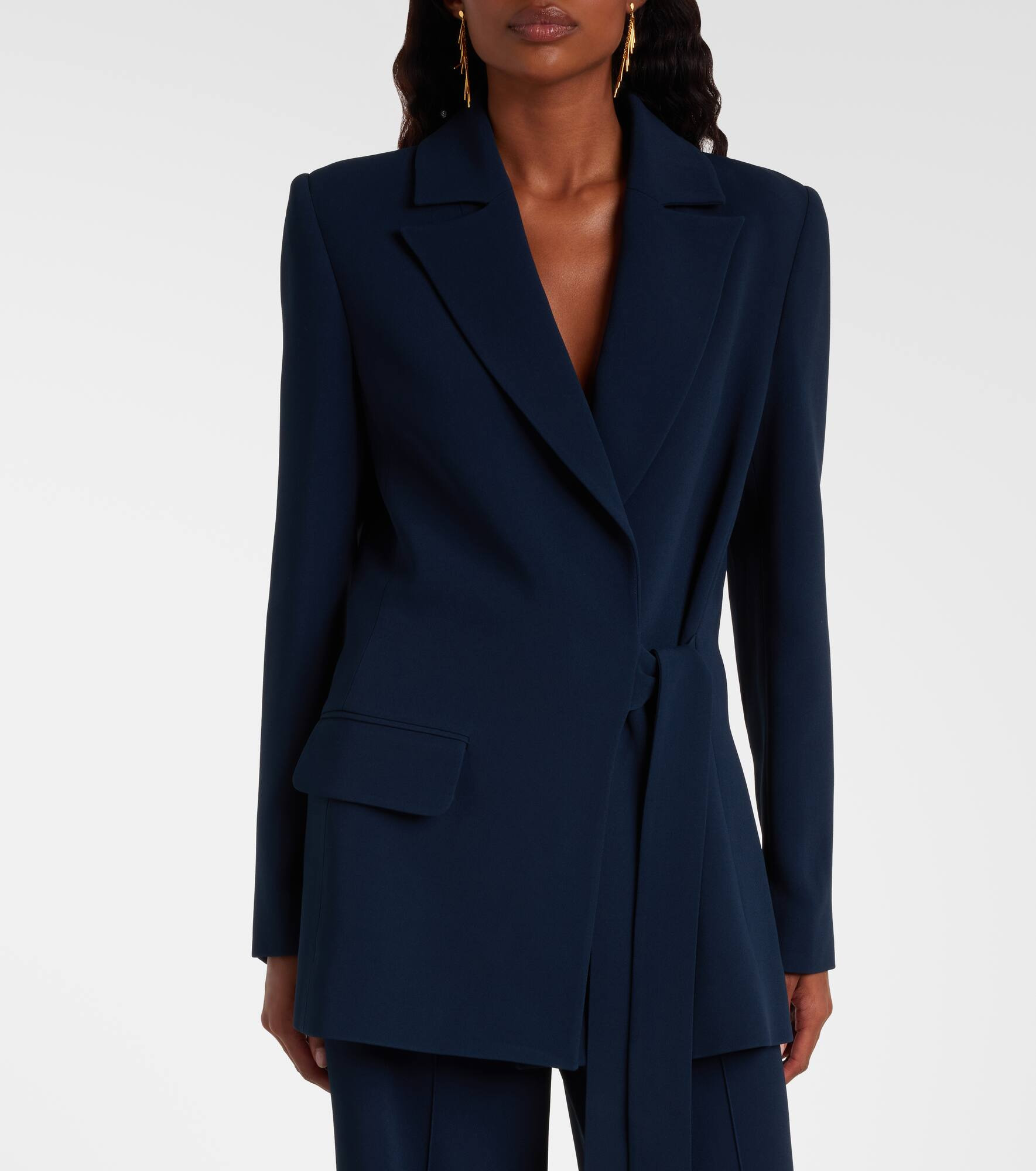 Belted blazer - 7