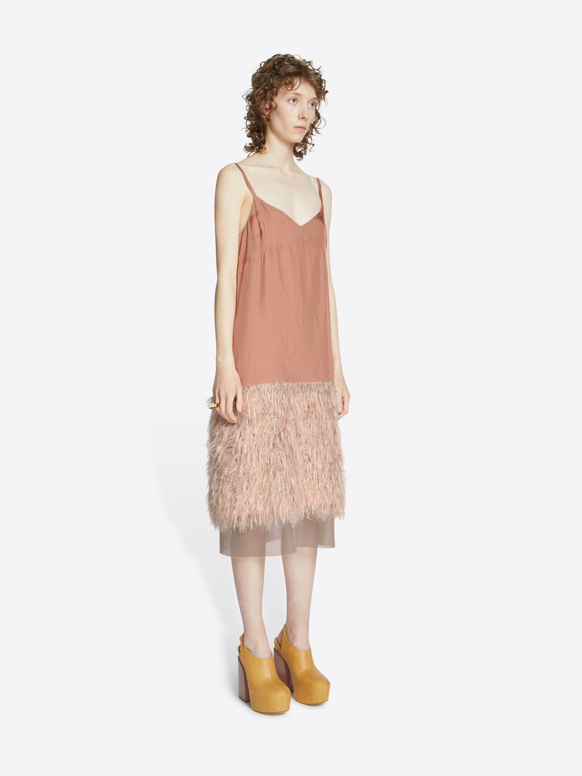 FRINGE SLIP DRESS - 3