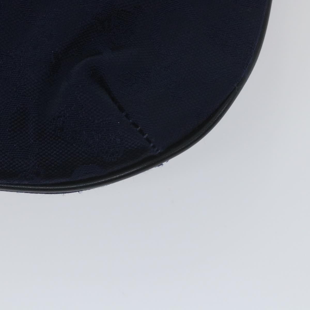 CELINE C Macadam Canvas Hand Bag Navy - 14