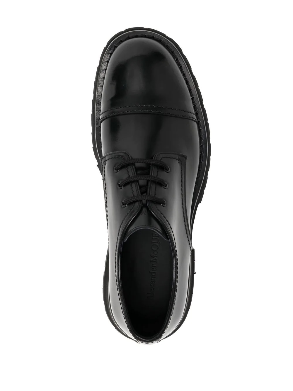 chunky-sole derby shoes - 4