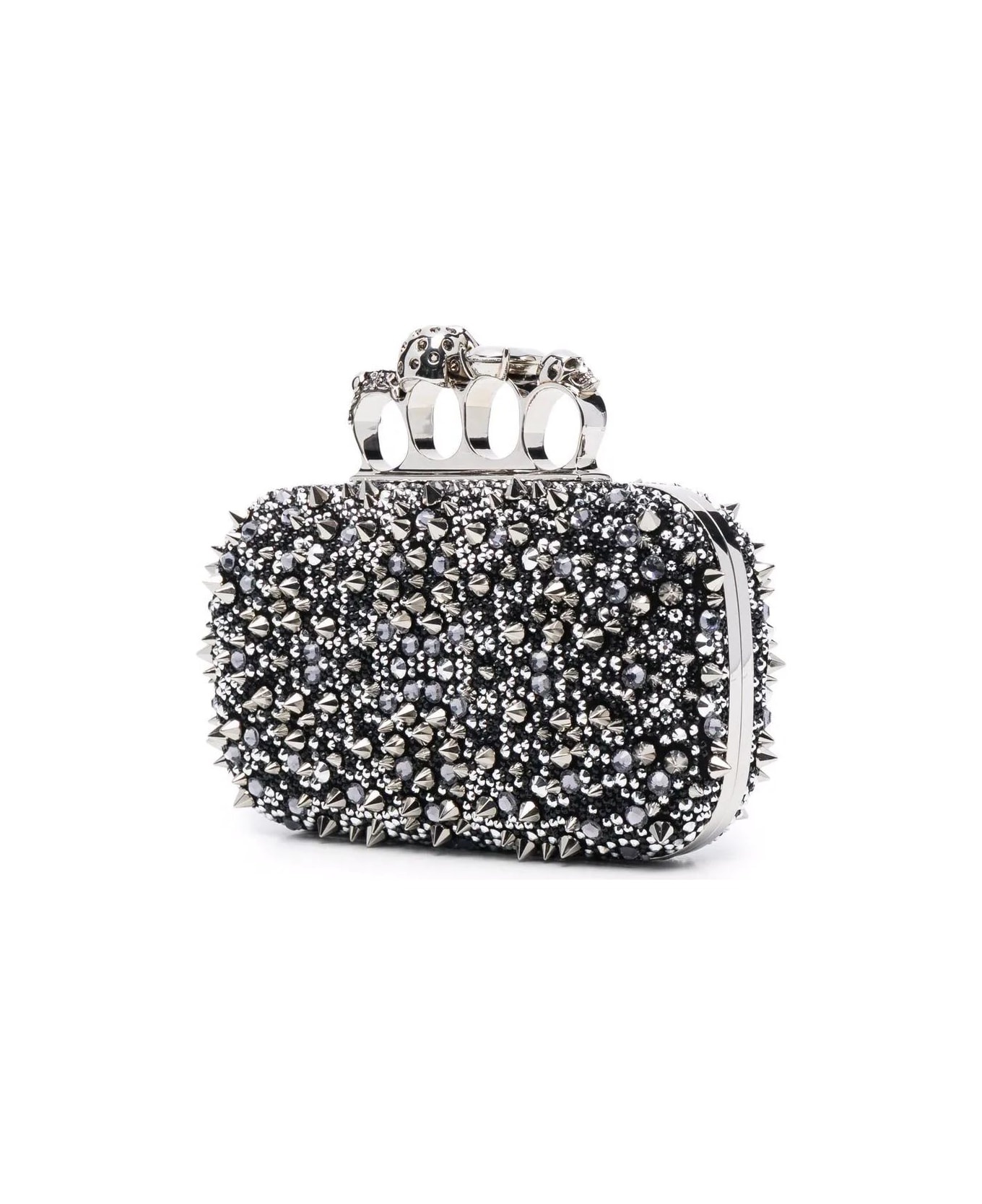 Knuckle Clutch In Black - 2