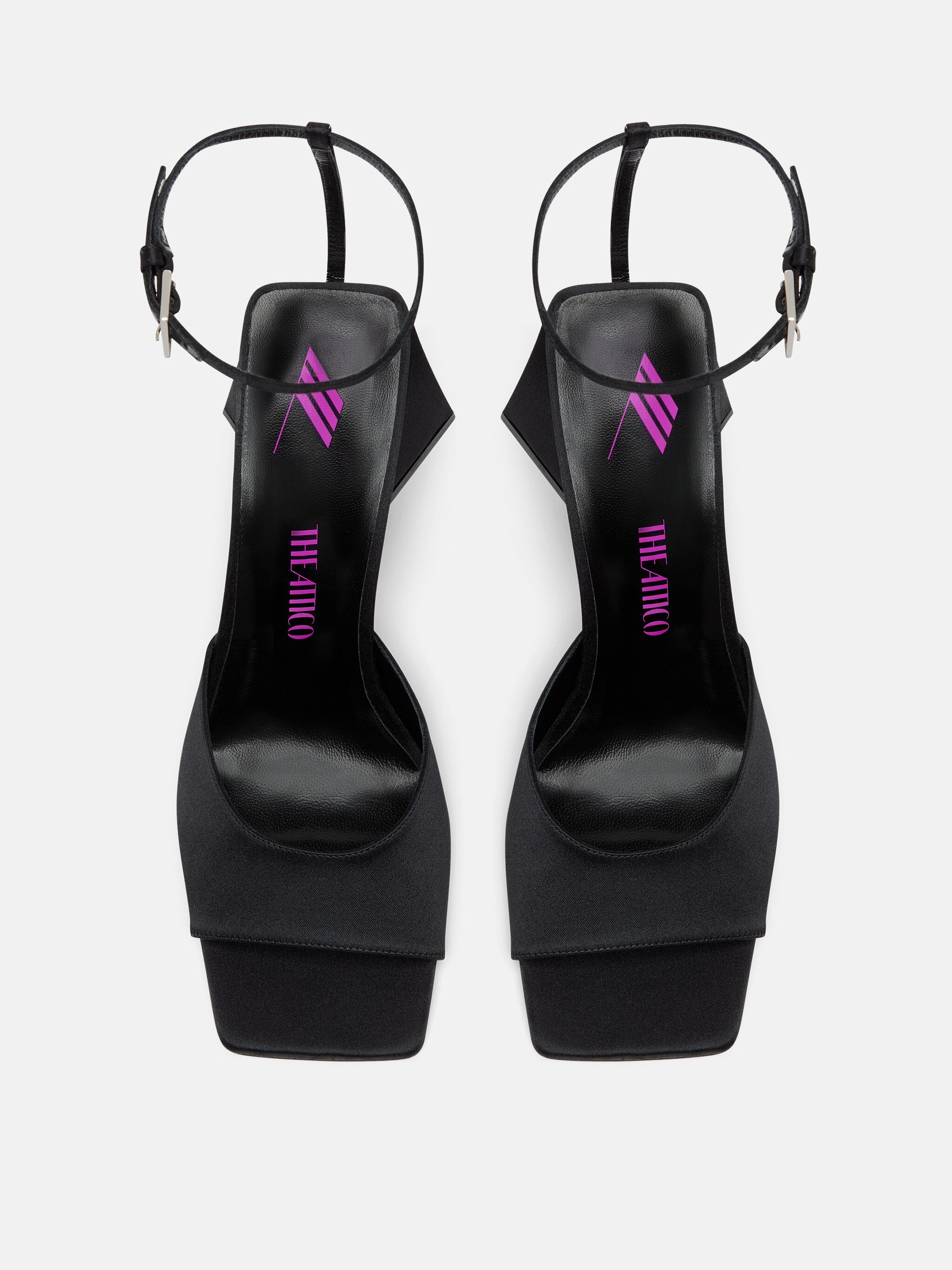 ''PIPER'' BLACK SANDAL - 3