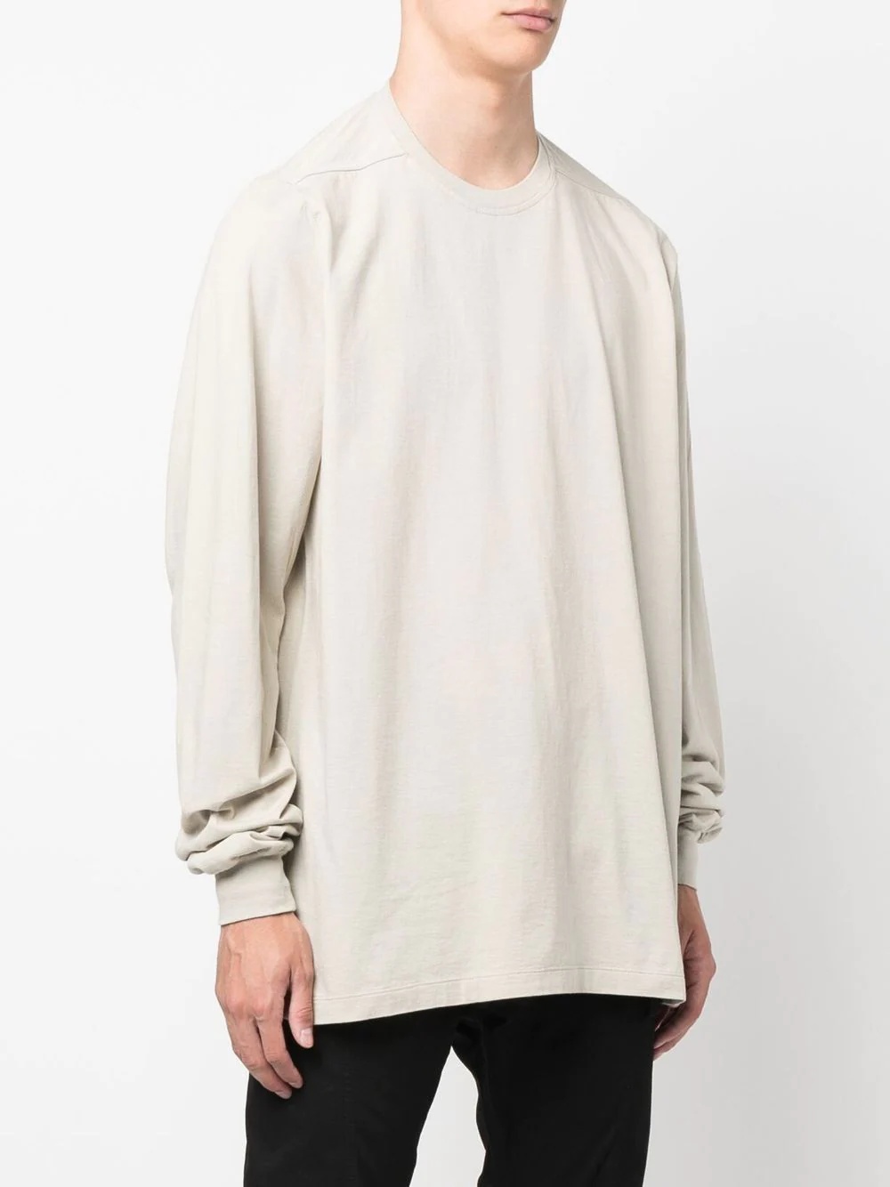 crew neck long-sleeved T-shirt - 3