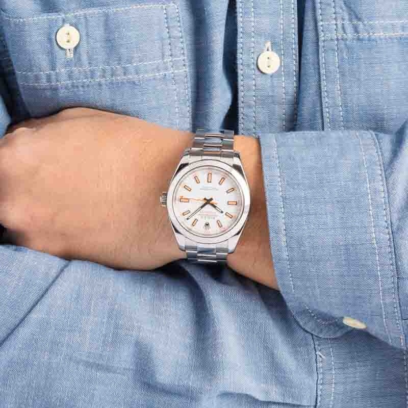 Rolex Milgauss 116400 White Dial - 5