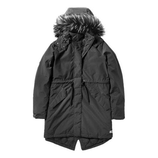 (WMNS) THE NORTH FACE Knee Length Coats 'Black' 3VV2-JK3 - 1