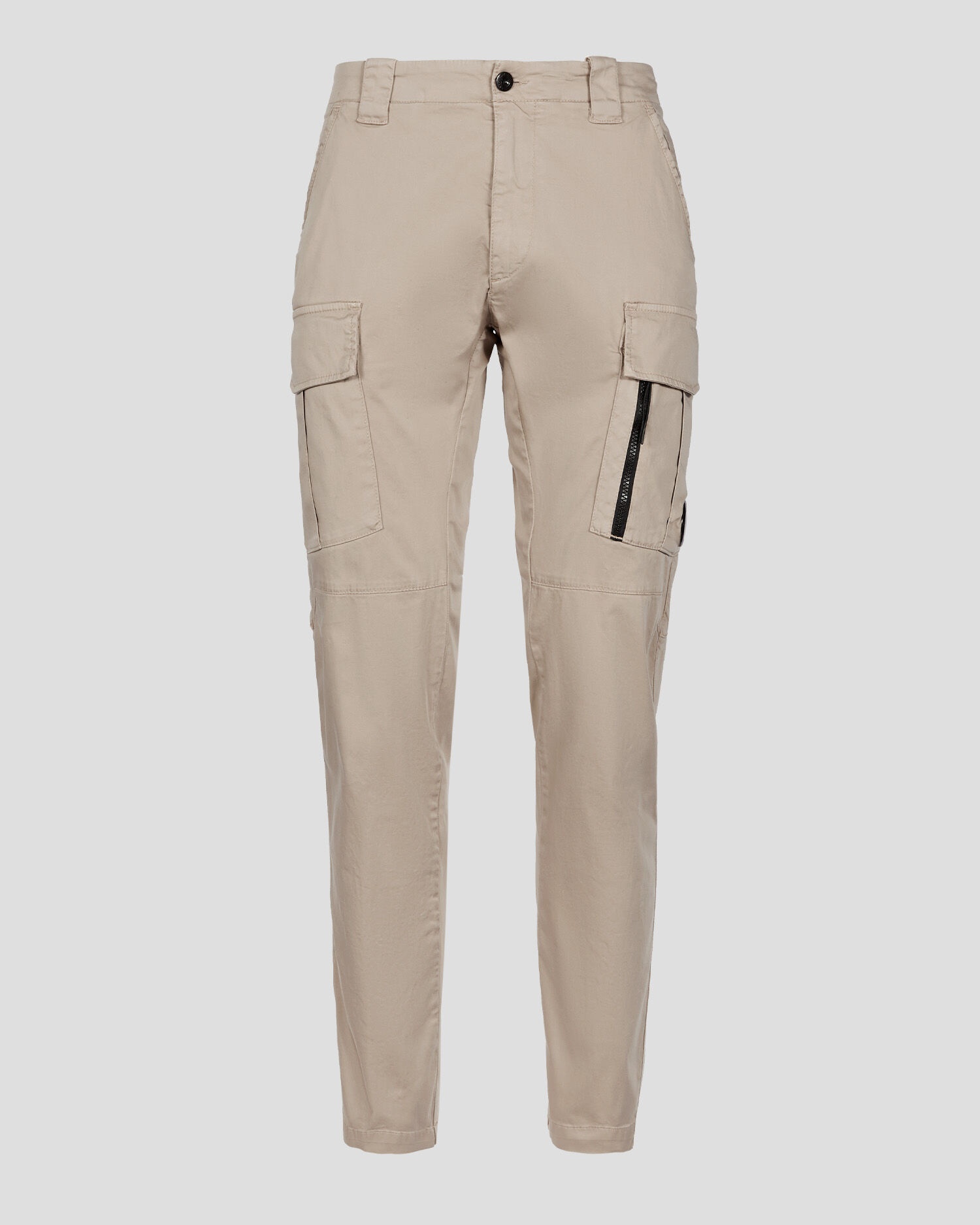 Stretch Sateen Cargo Pants - 1