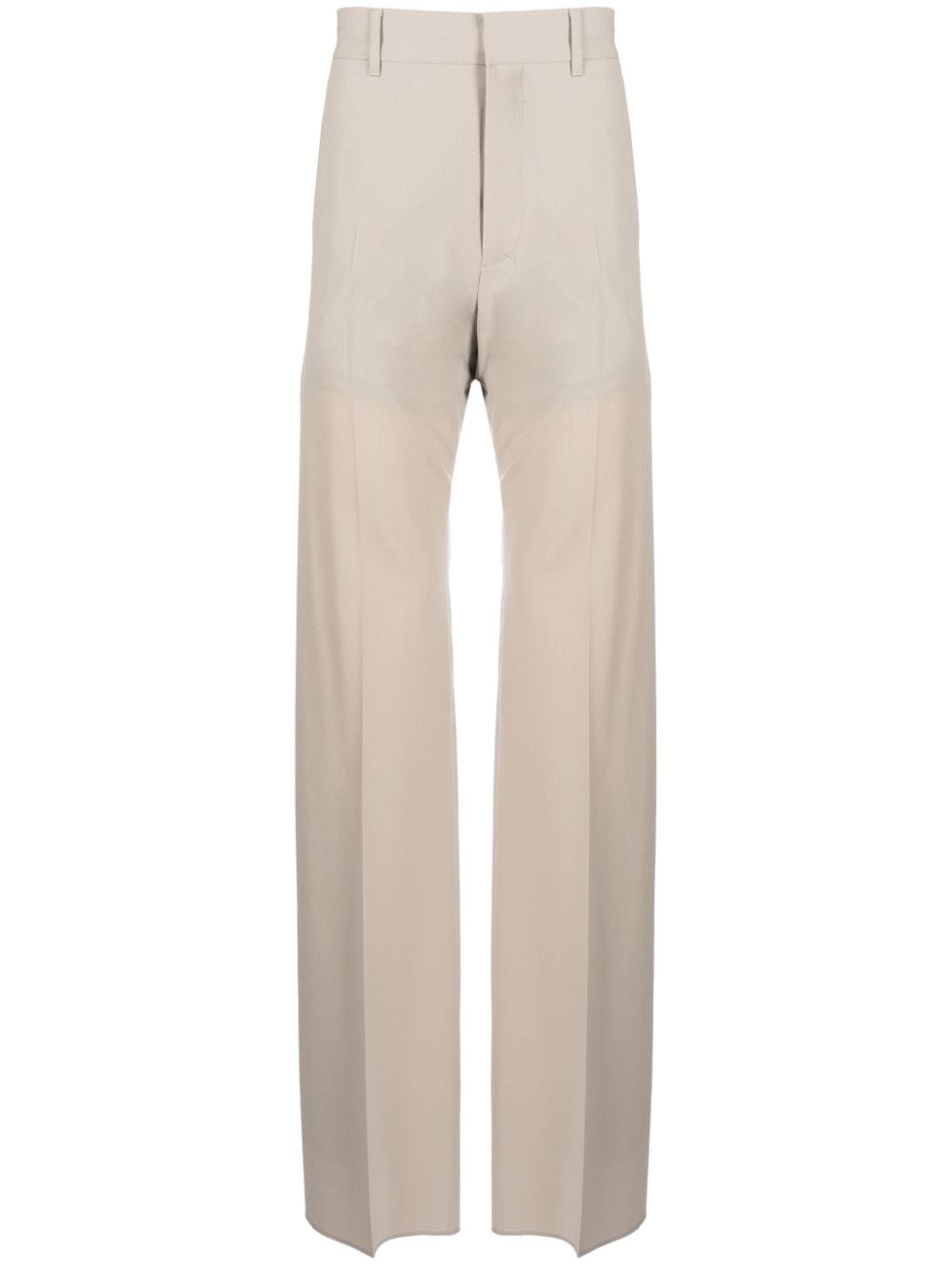 tailored flared trousers - 1