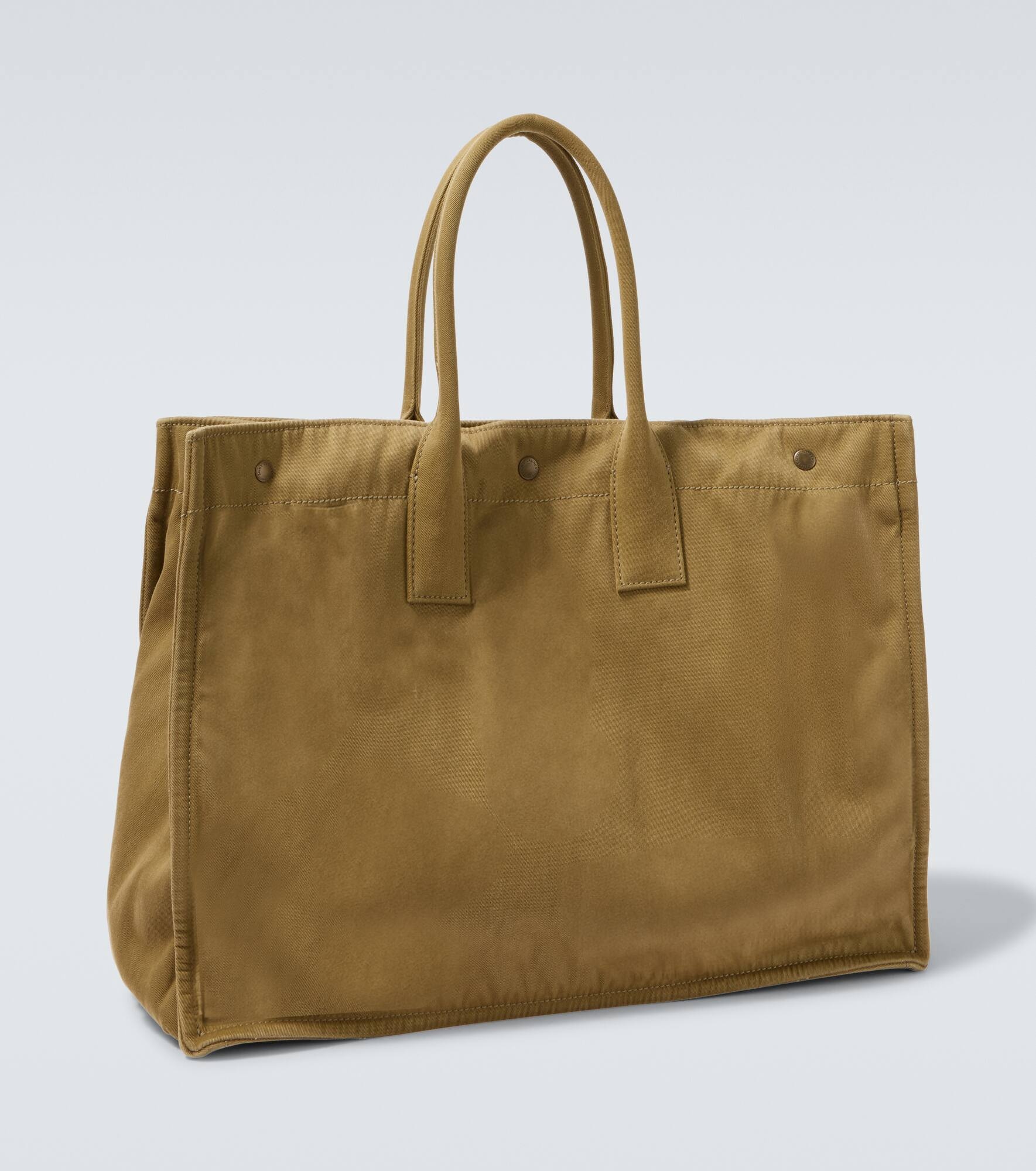 Rive Gauche Large canvas tote bag - 5