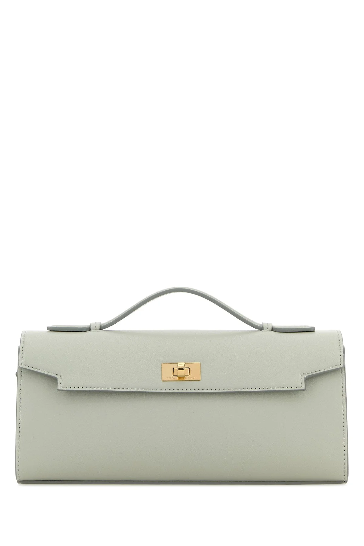 Pastel light blue leather Mortimer handbag - 1