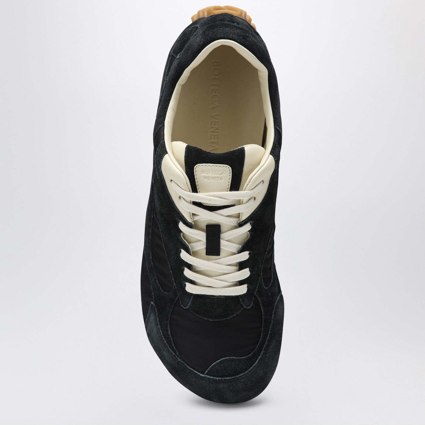 Bottega Veneta Men Orbit Flash Sneaker Black In Suede - 3