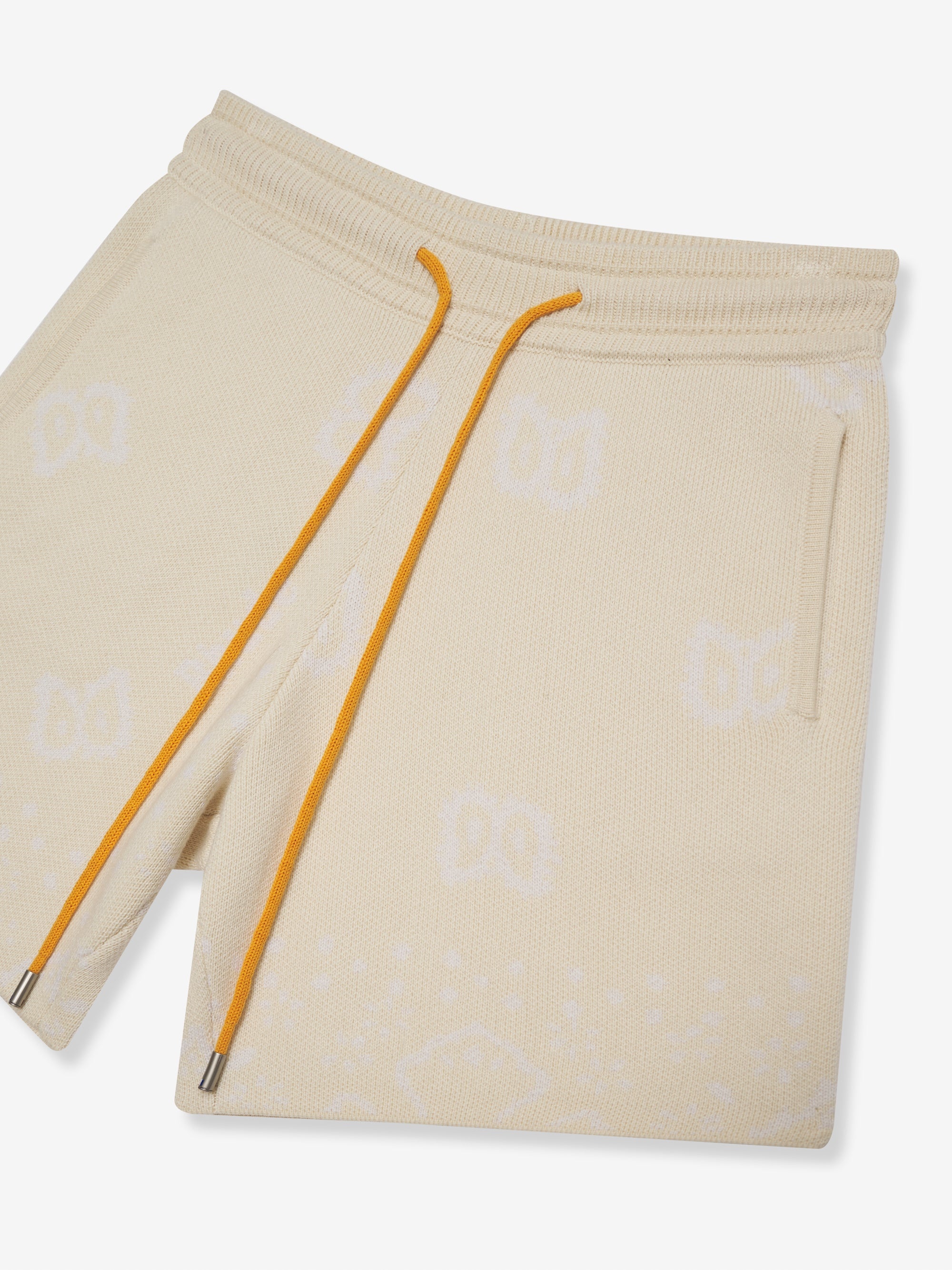 KNIT BANDANA SHORTS - 3