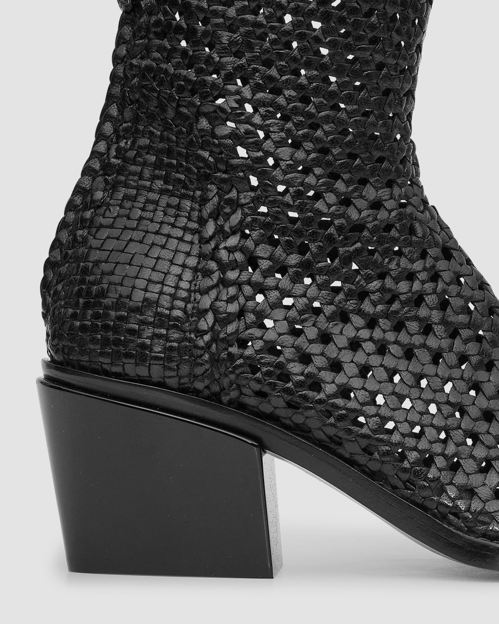 WOVEN LEATHER TEX BOOT - 7