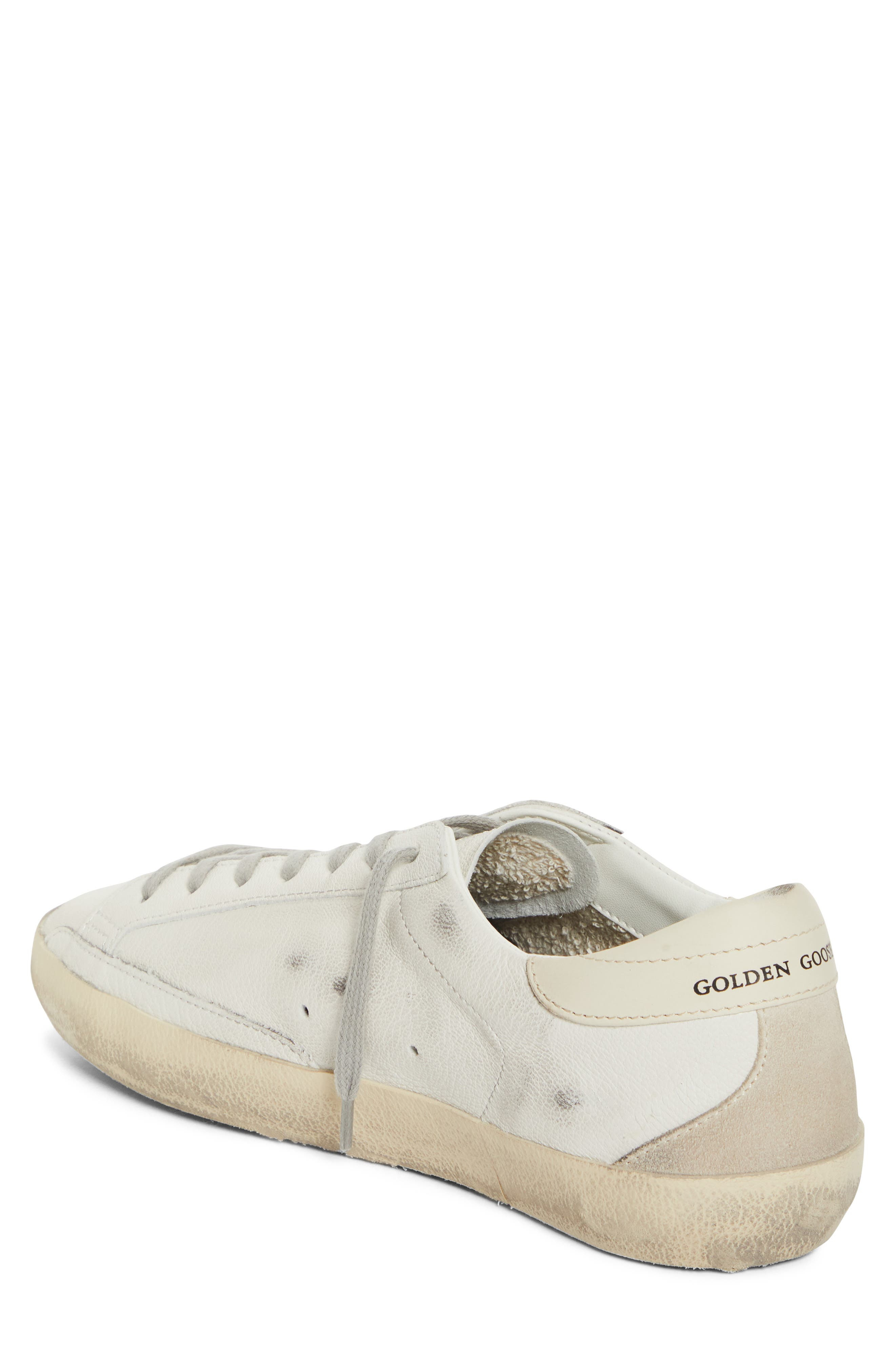 Golden Goose Super-Star Sneaker in White/Red/Cream at Nordstrom - 2