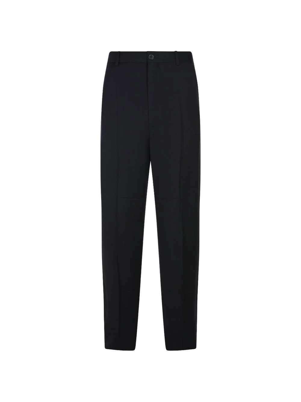 button wool trousers - 1