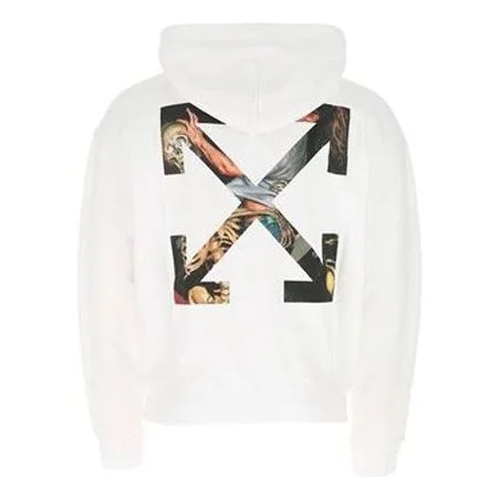 Off-White Pullovers Long Sleeve Cotton Logo Sweatshirt OMBB037F20FLE0020110 - 1