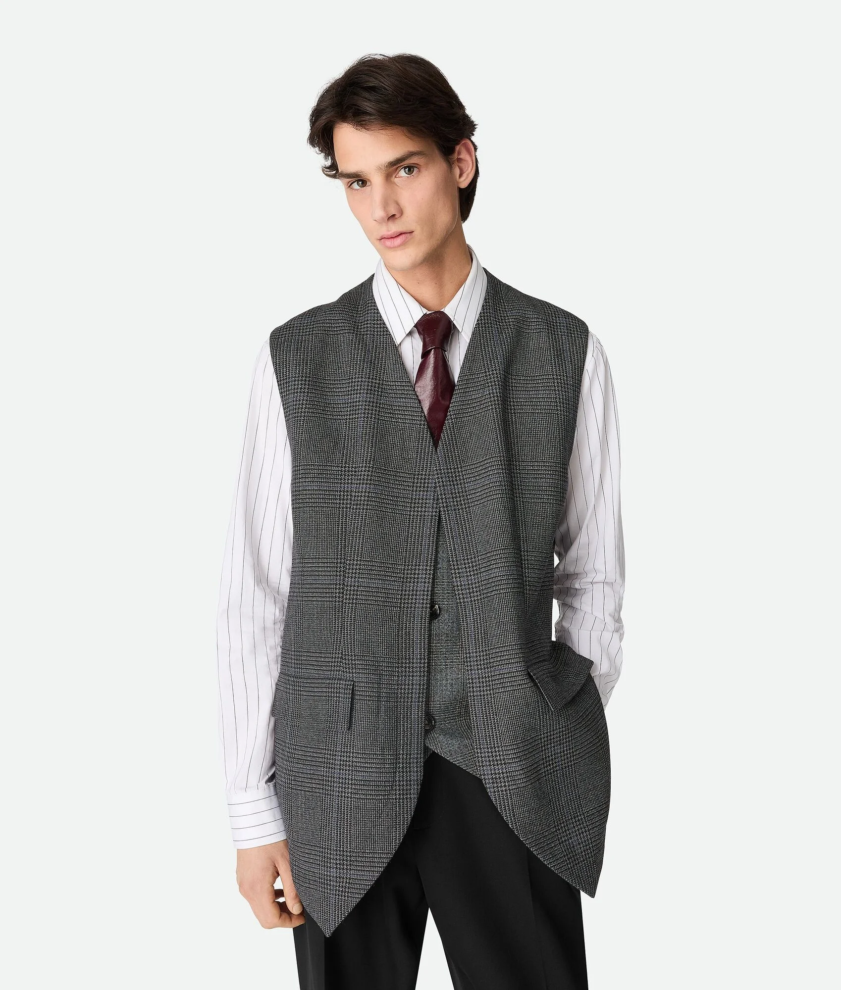 Prince Of Wales Wool Waistcoat - 1