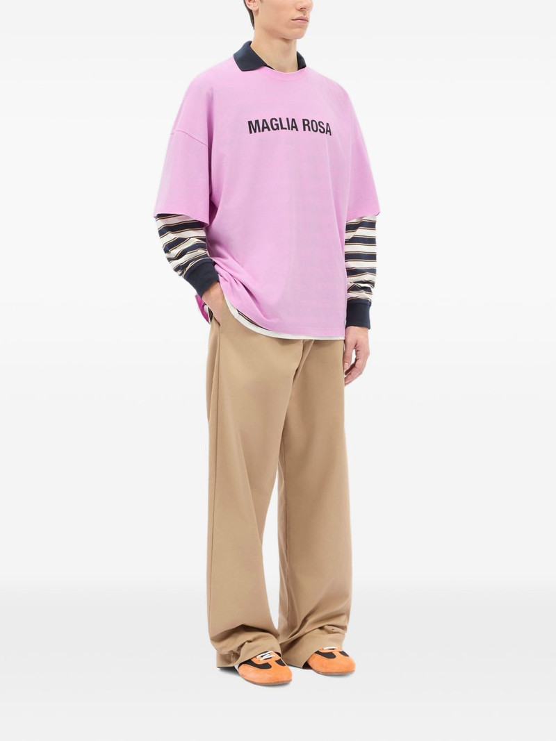 MSGM printed short-sleeve T-shirt outlook