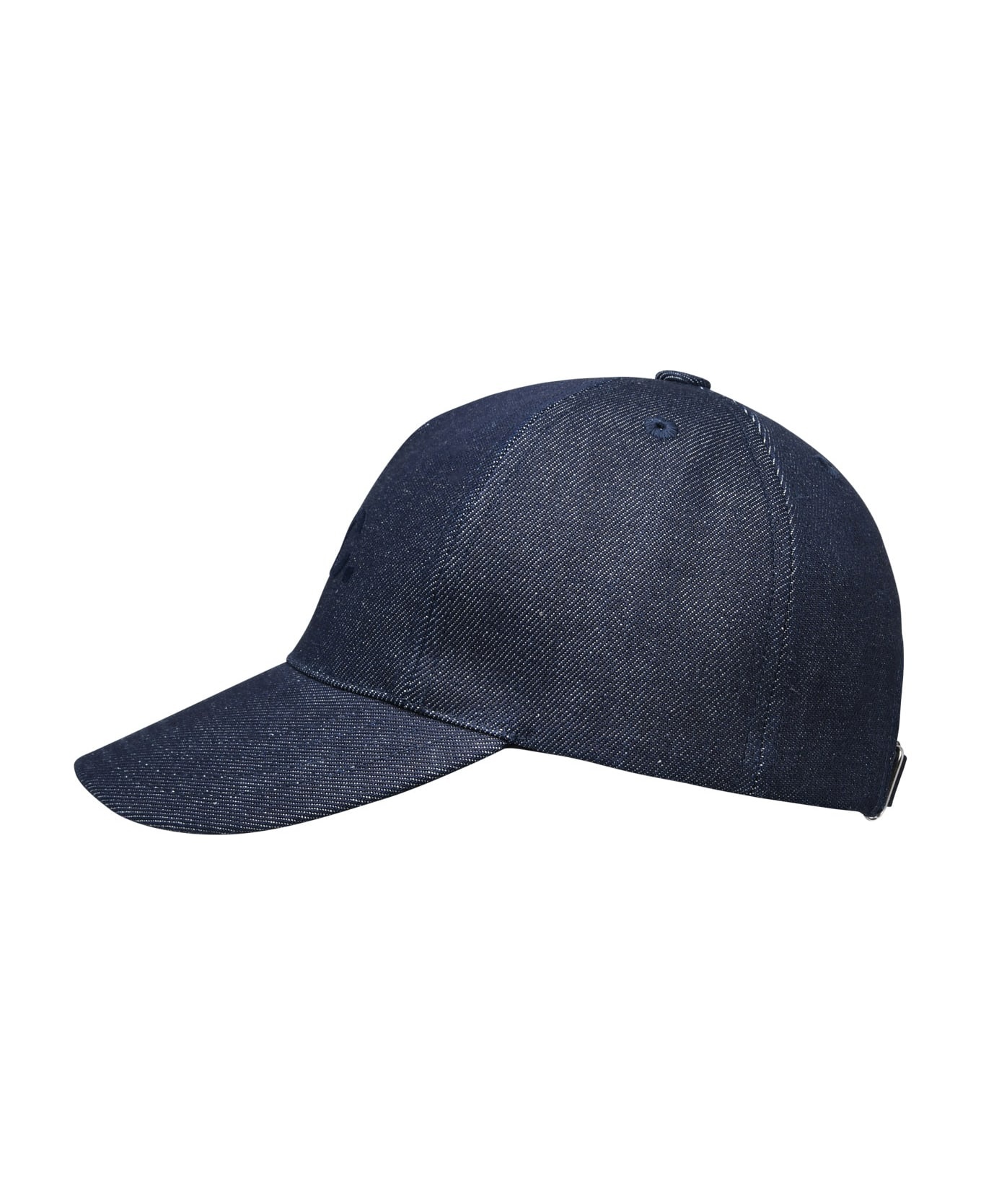 Blue Cotton Eden Hat - 2