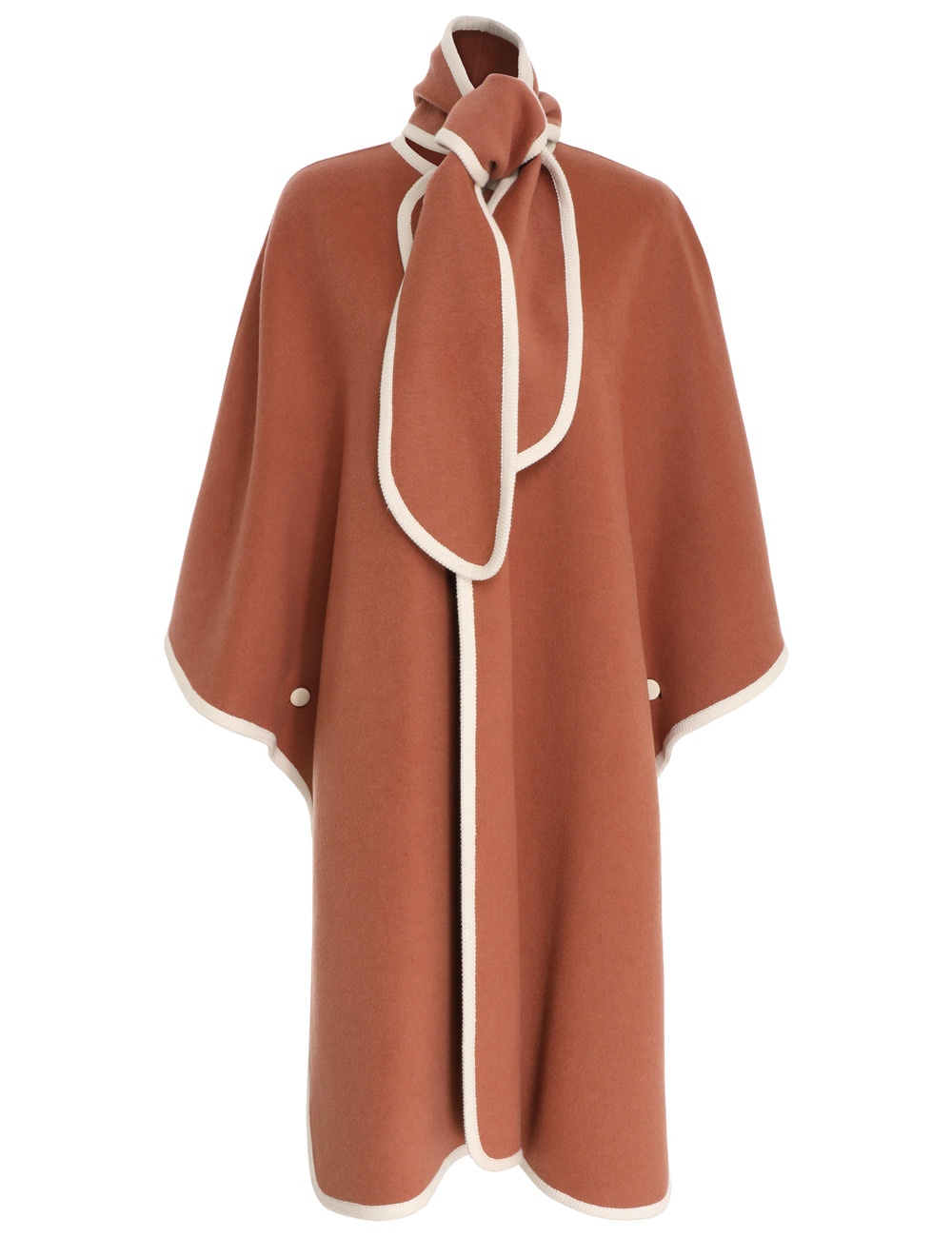 WONDERLAND WOOL CAPE - 1