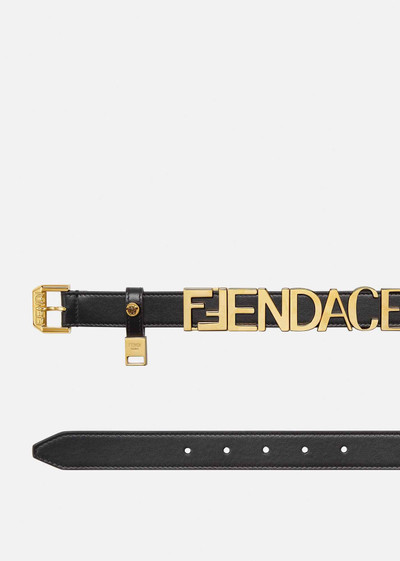 VERSACE Fendace Logo Belt outlook