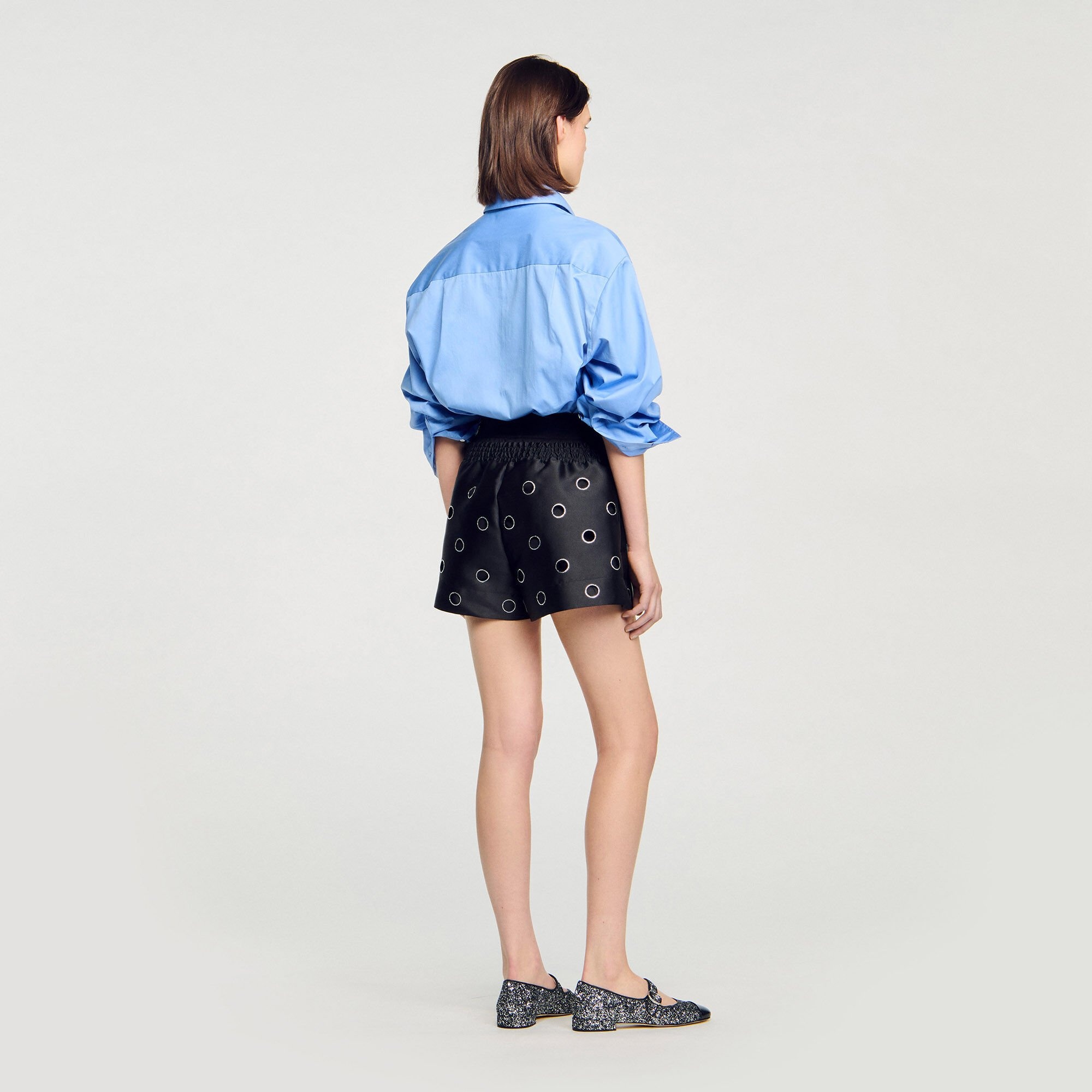 RHINESTONE SHORTS - 5
