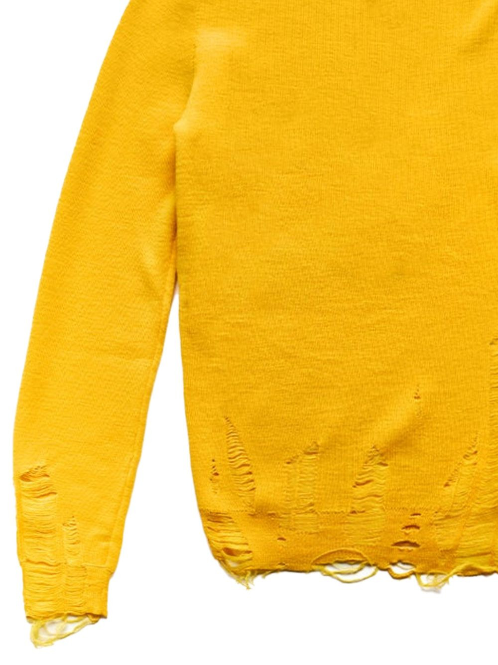 distressed roll-neck sweater - 2