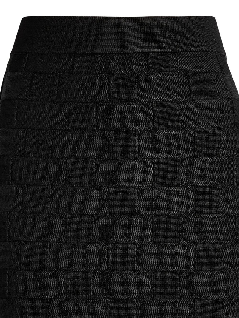 TOVE Ash checked mini skirt outlook