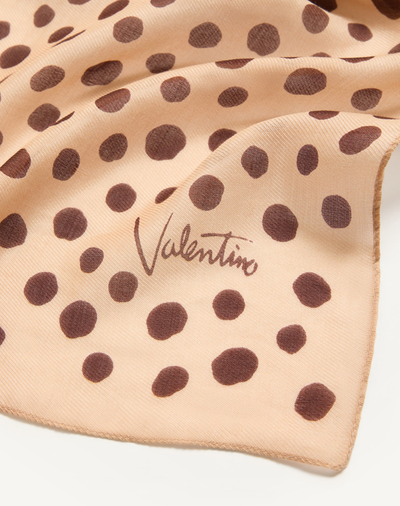 DALMATA PLUS DE POIS POLKA DOT HEADBAND IN COTTON AND SILK 3