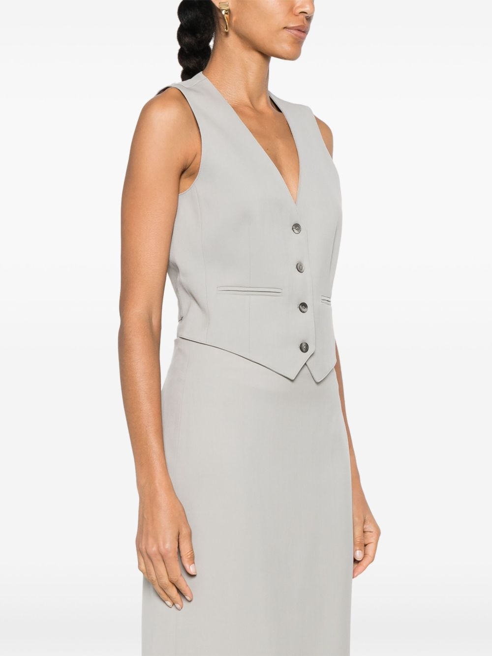 virgin wool waistcoat - 3