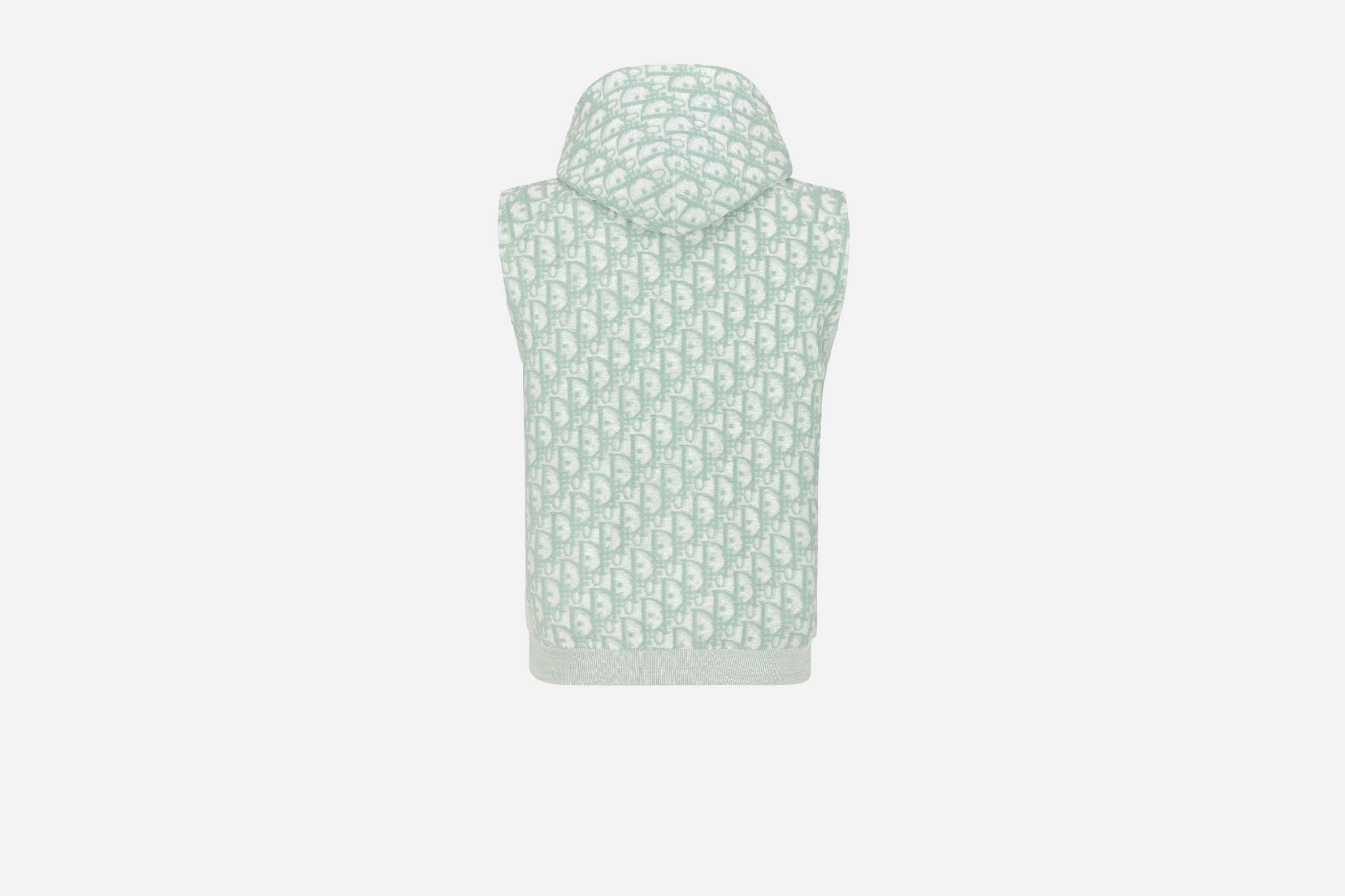 Dior Oblique Sleeveless Hooded Sweatshirt - 6