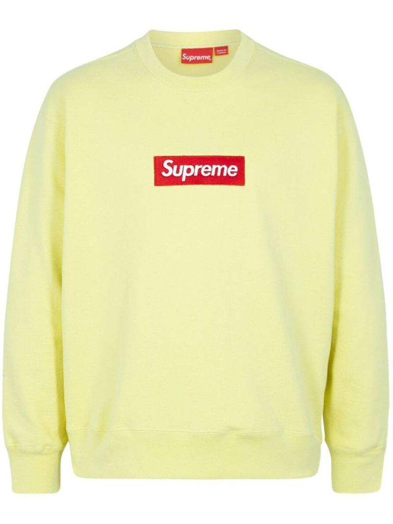 Box Logo crewneck sweatshirt 1