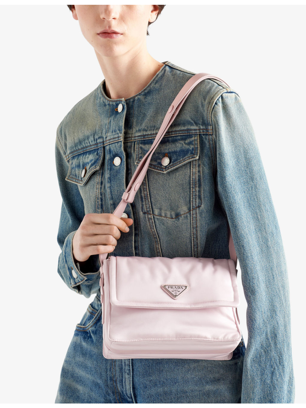 Re-Nylon small recycled-polyamide cross-body bag - 6