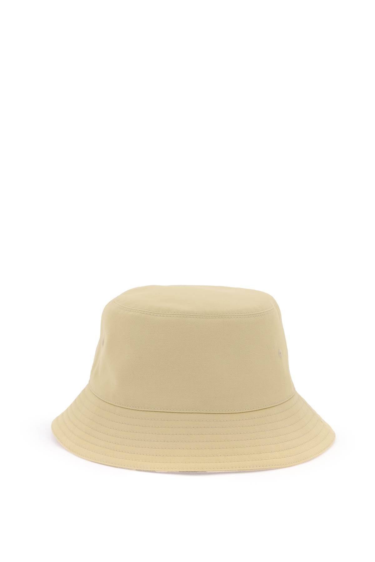 COTTON-BLEND REVERSIBLE BUCKET HAT - 3