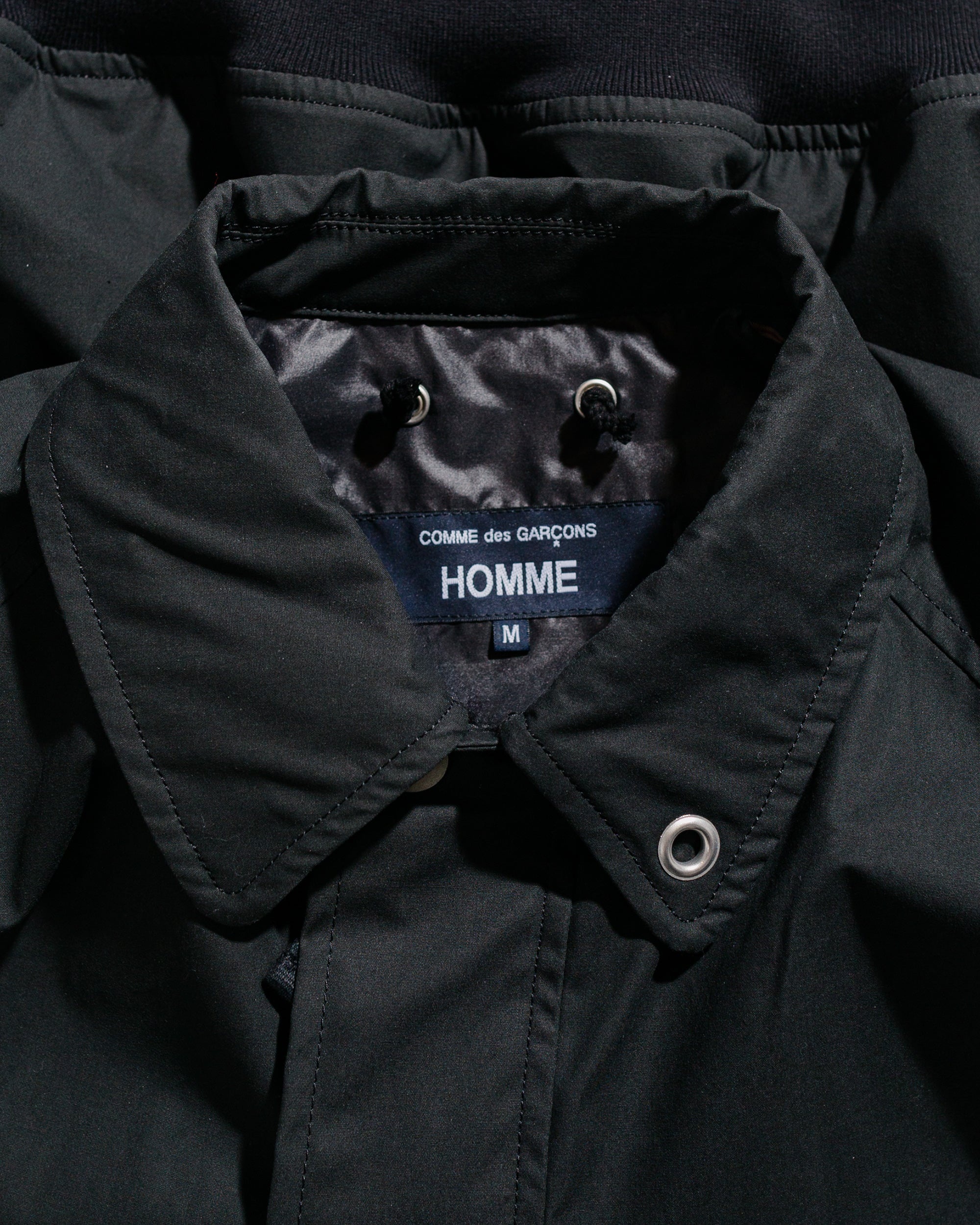 Dry Oil Bomber Jacket Black - 5