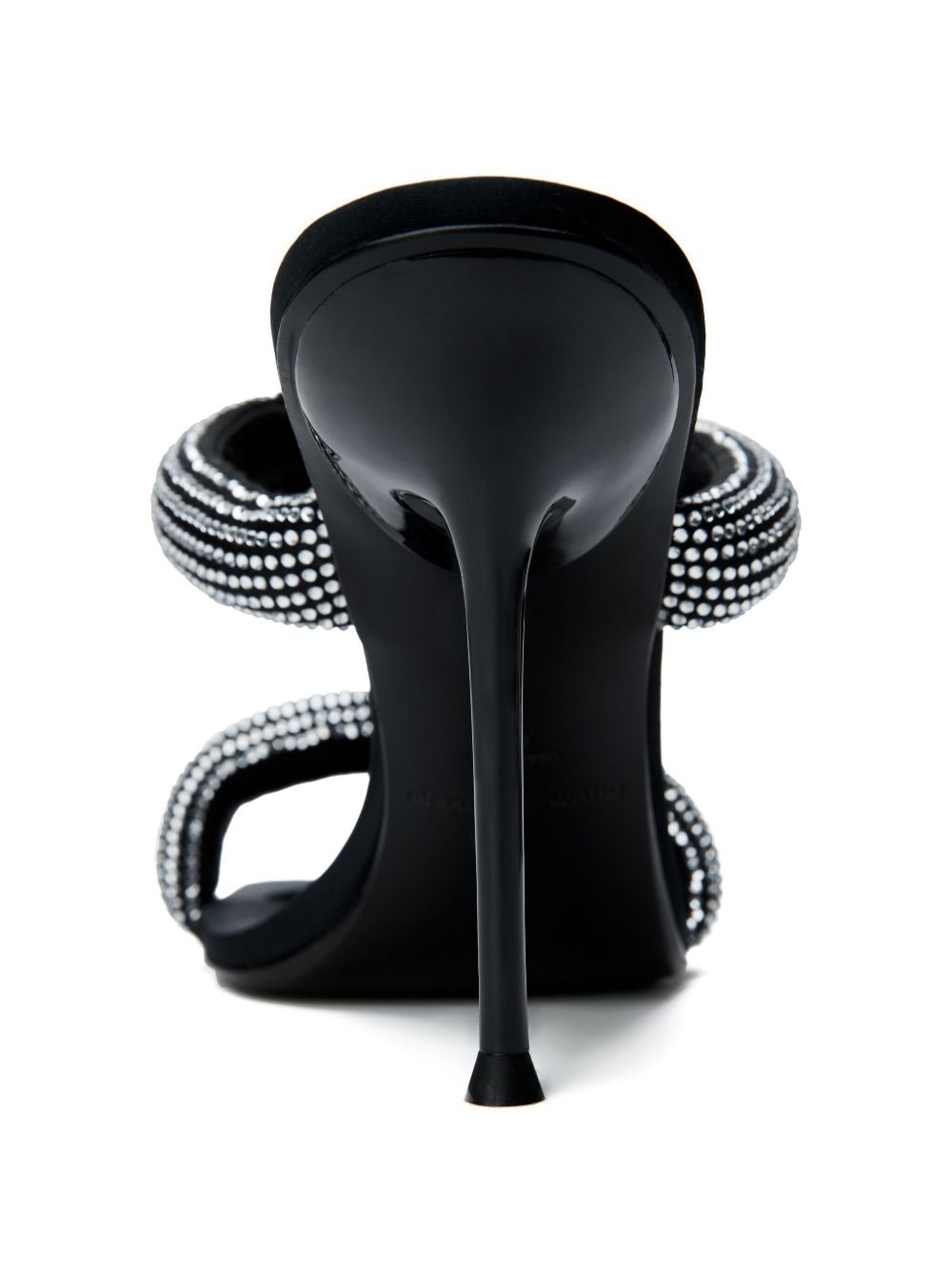 crystal-embellished stiletto sandals - 3