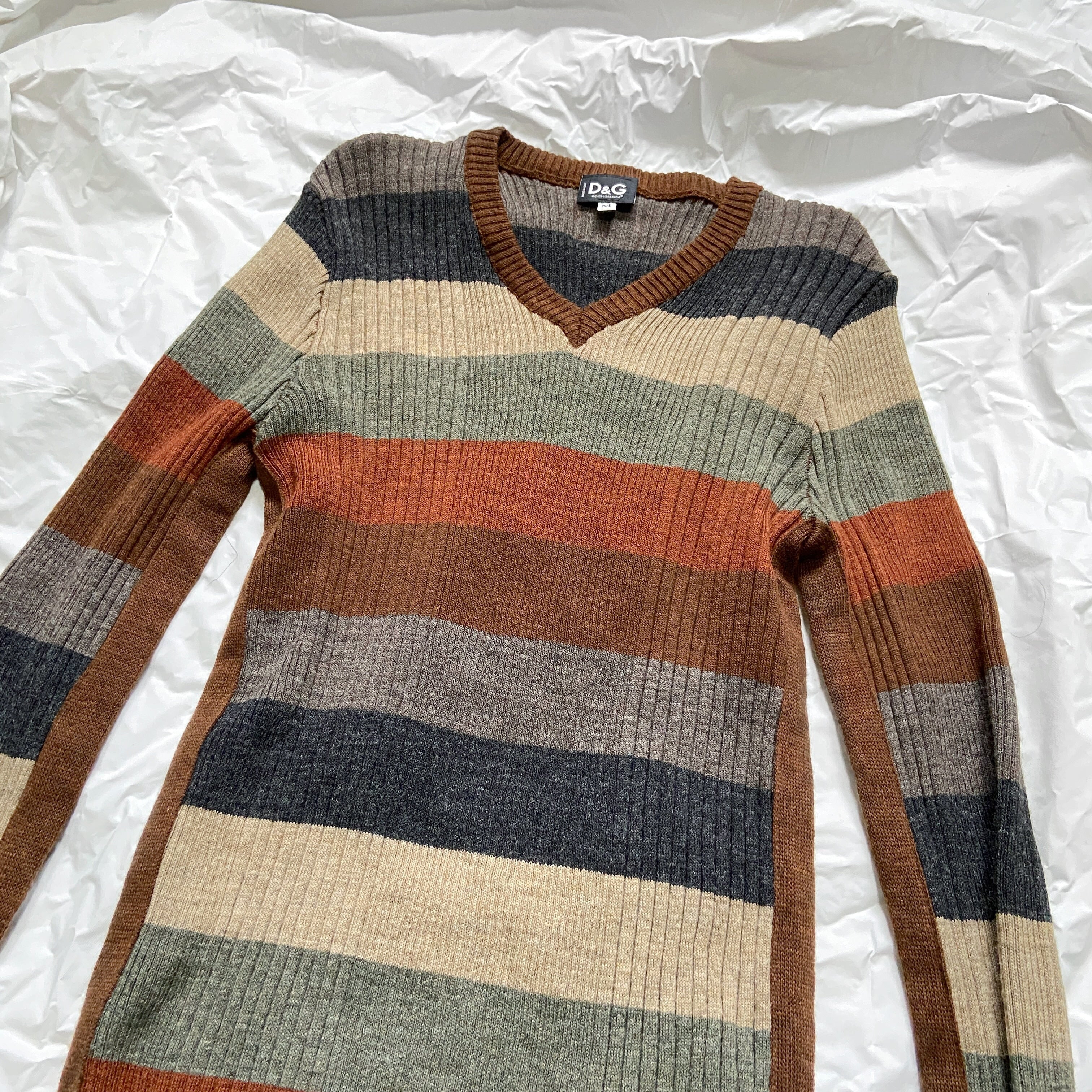 zOthers - Dolce & Gabbana Striped tight sweater M - 4