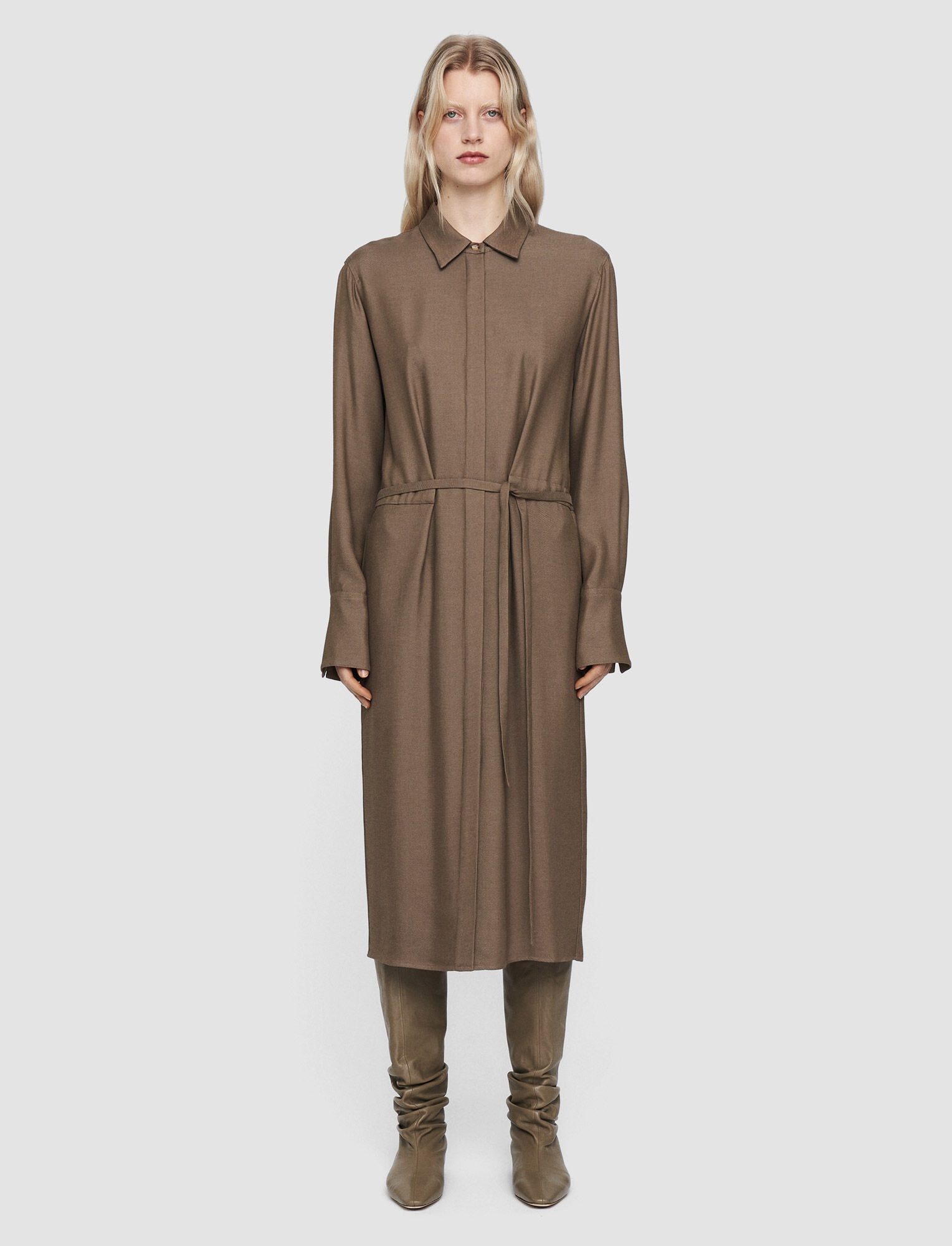Viscose Twill Daval Dress - 3