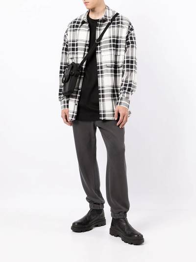 JUUN.J plaid-check print shirt outlook