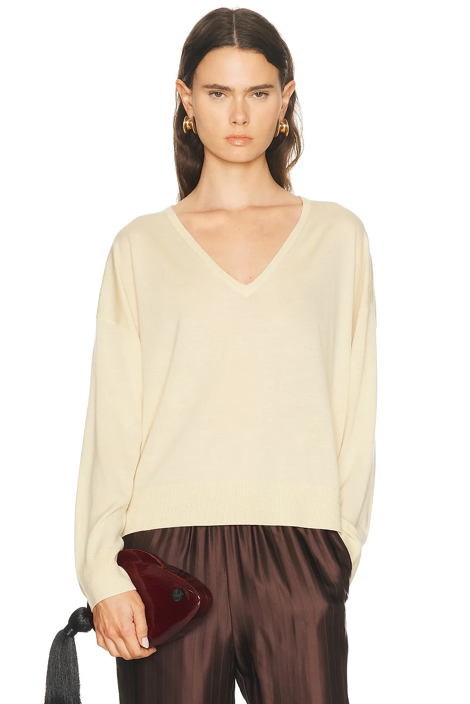 Dree V-Neck Sweater - 1