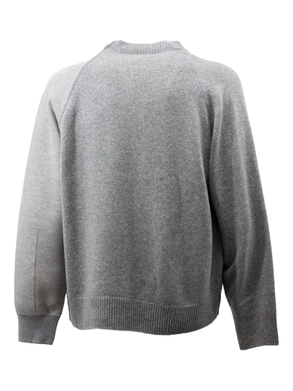 raglan-sleeve crew-neck sweatshirt - 2