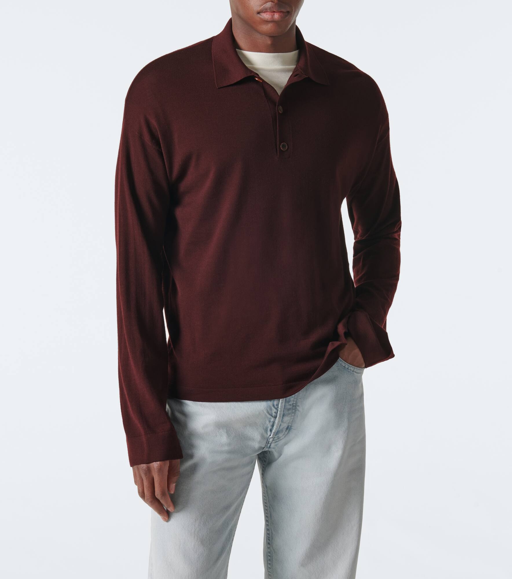 Miso wool polo sweater - 3