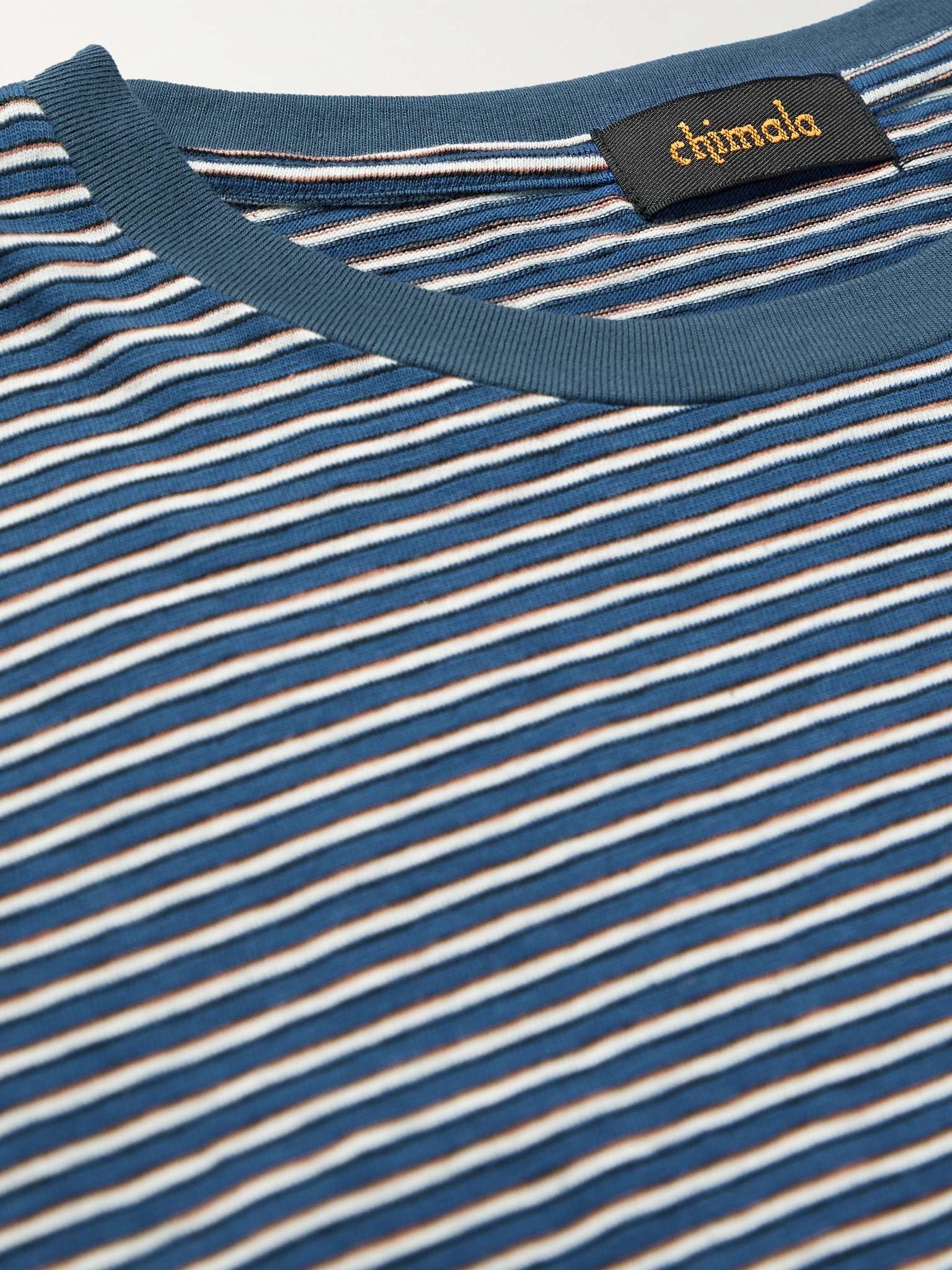 Striped Cotton-Jersey T-Shirt - 5