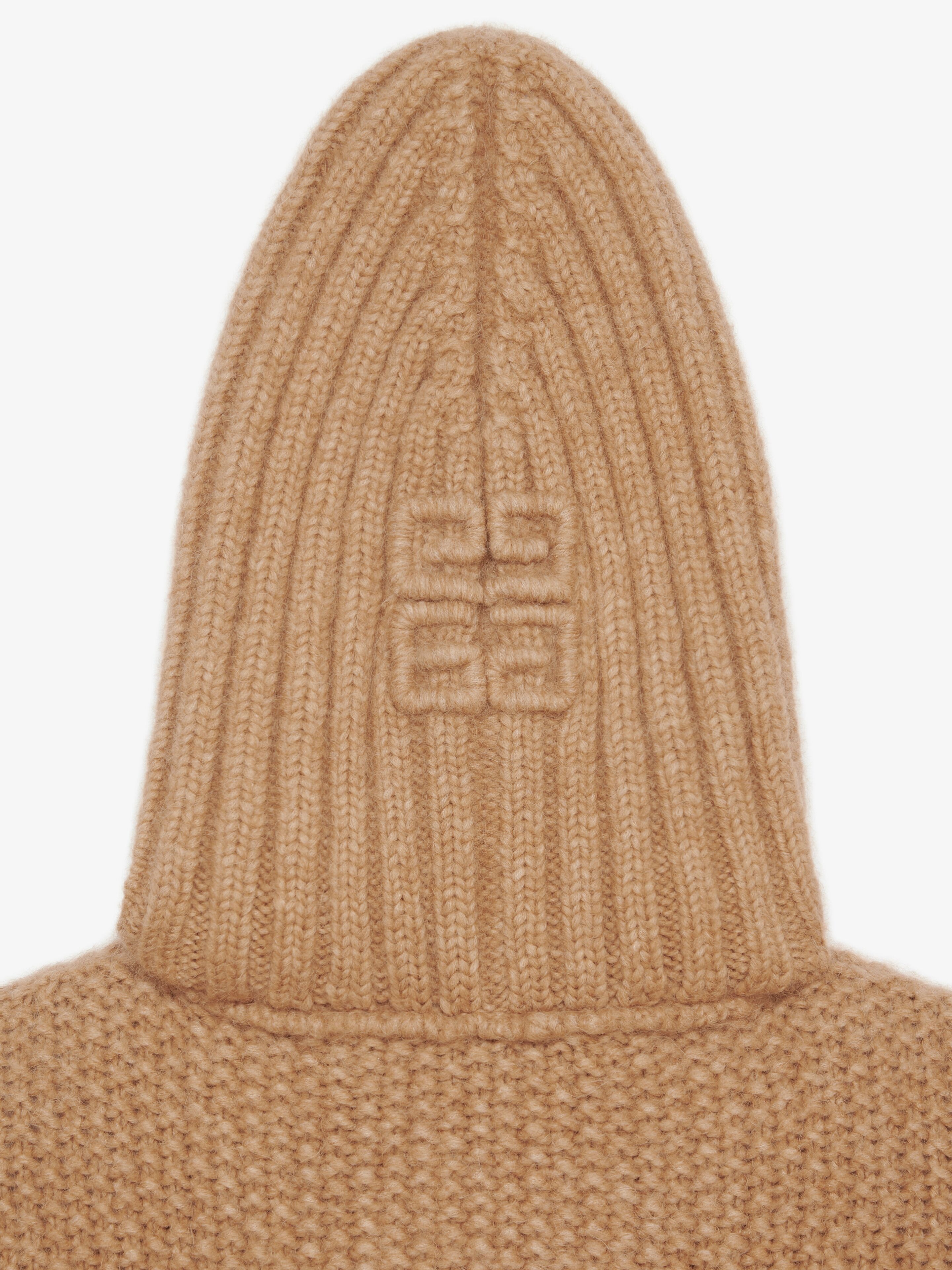 SWEATER IN BLENDED WOOL WITH BALACLAVA - 6