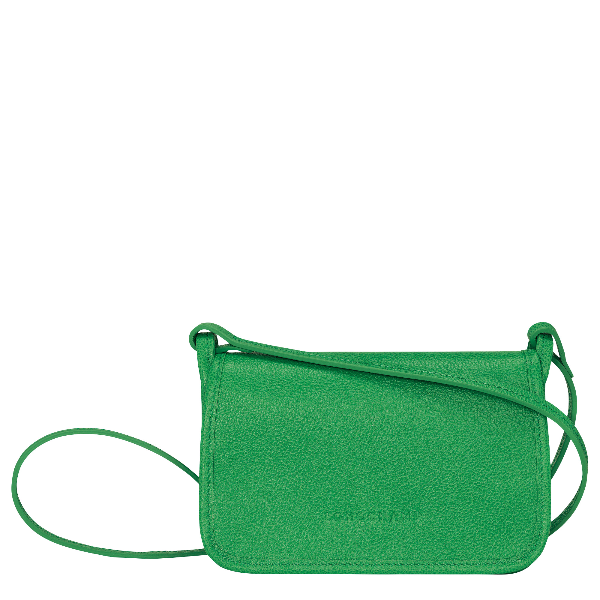 Le Foulonné Wallet on chain Lawn - Leather - 1