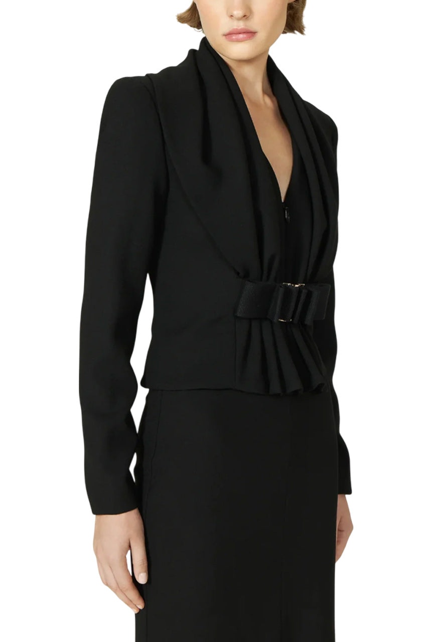 TAYA CREPE WOOL JACKET - 4