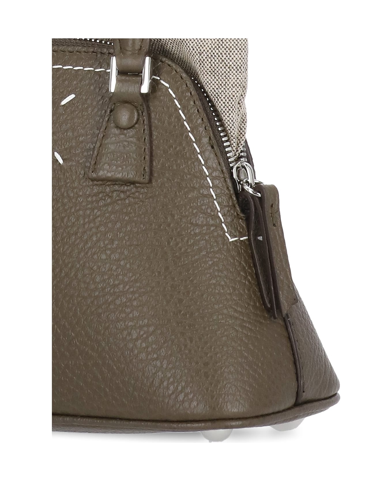 'sac' Brown Leather Bag - 5